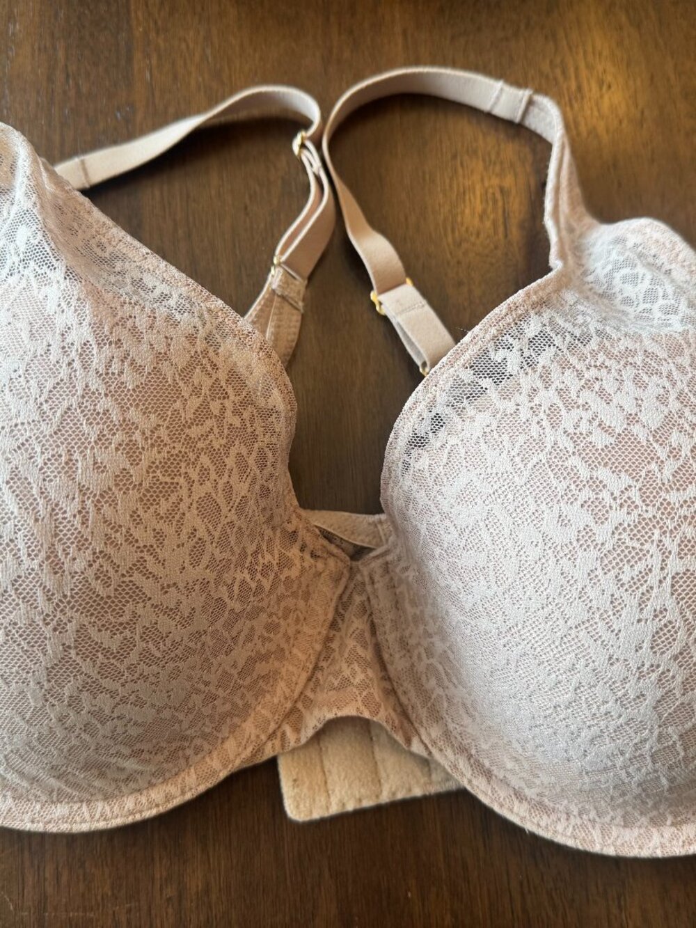Natori, Beige Bra, Size 36D